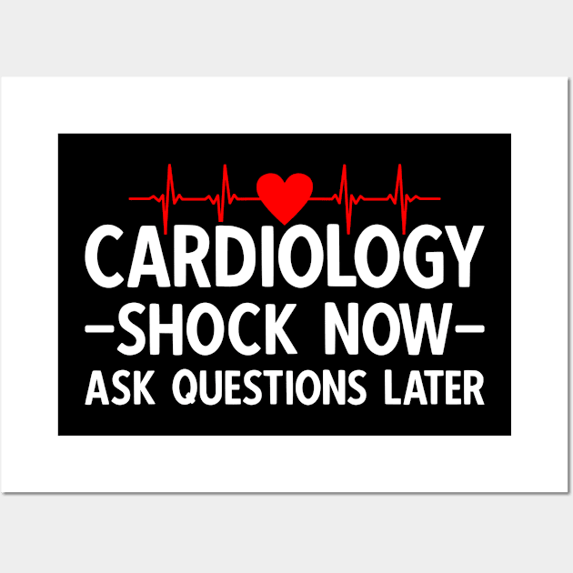 Cardiology Cardiologist Wall Art by medd.art